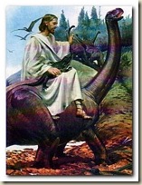 Jesus på dinosaurie