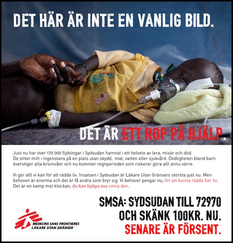 Ett rop på hjälp.